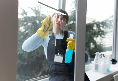 Nettoyage de vitres intérieures et extérieures à Frozes